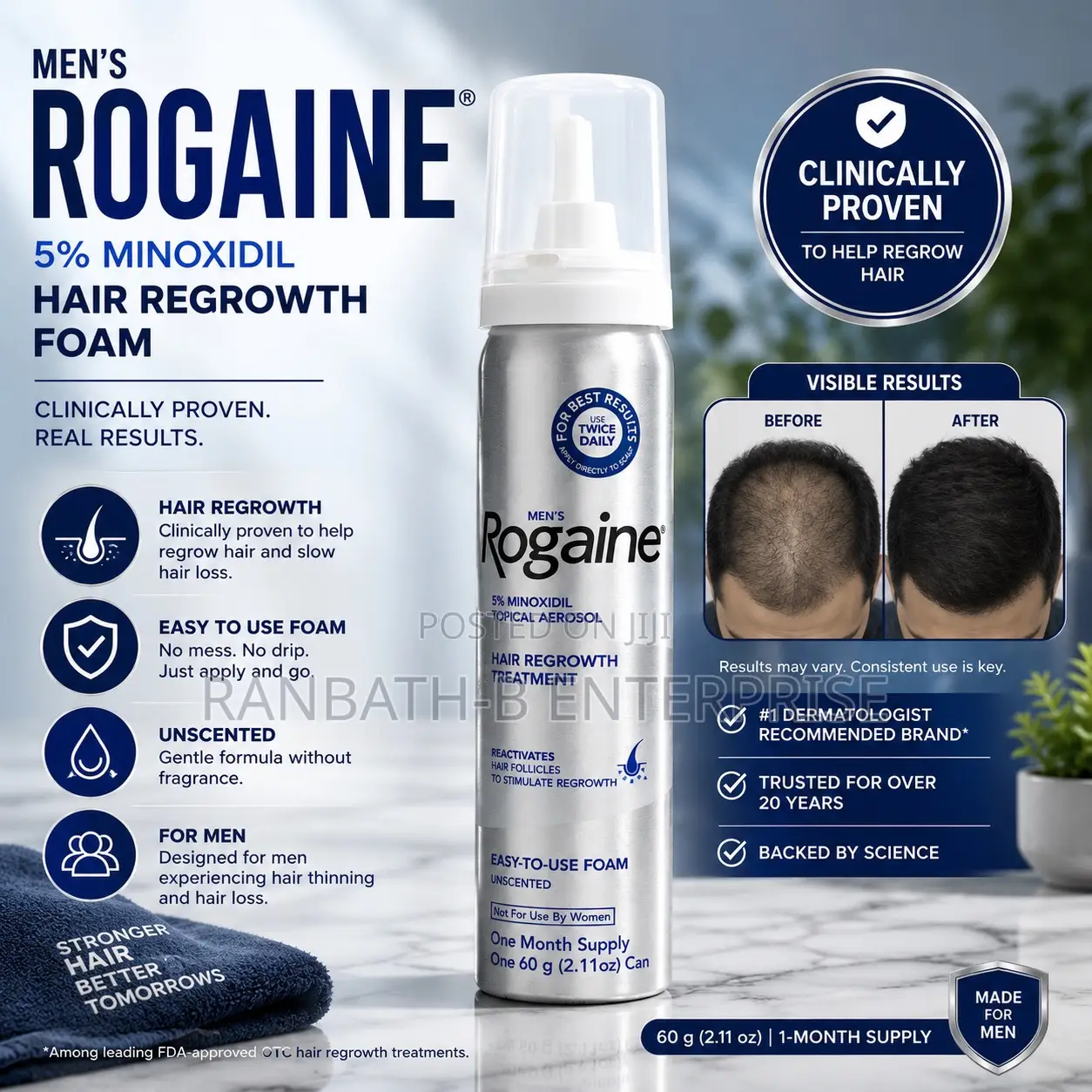 Original Rogaine 5% – Made for Results