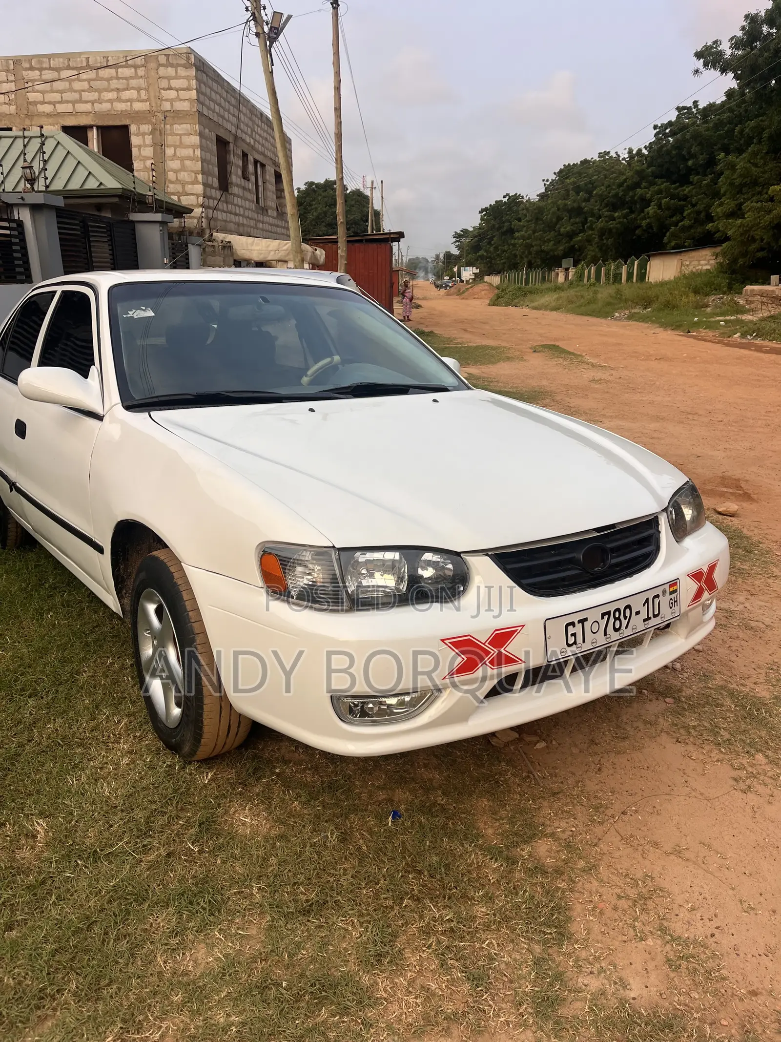 Toyota Corolla 2002 White