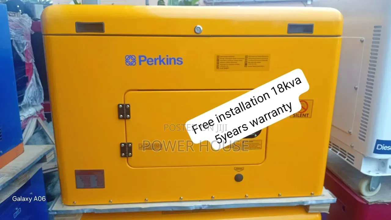 Perkins 18kVA Diesel Generator With AVR Technology 18kva