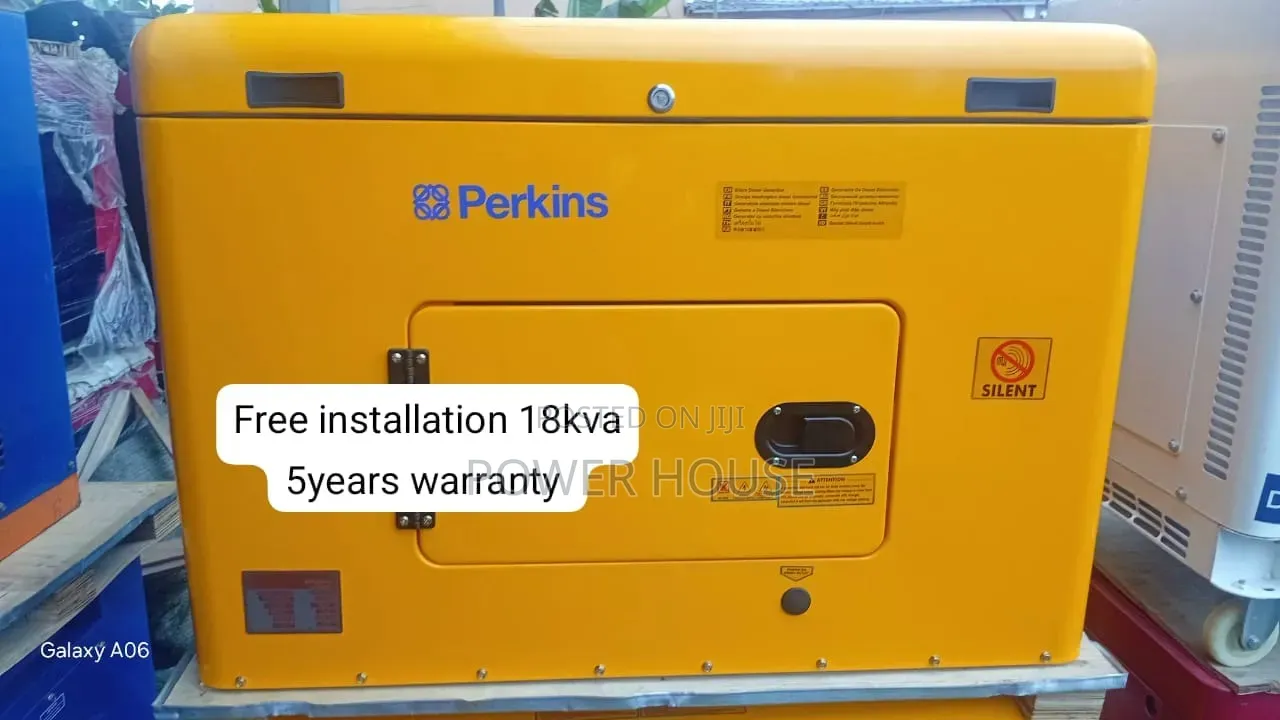 Perkins 18kVA Diesel Generator With AVR Technology 18kva