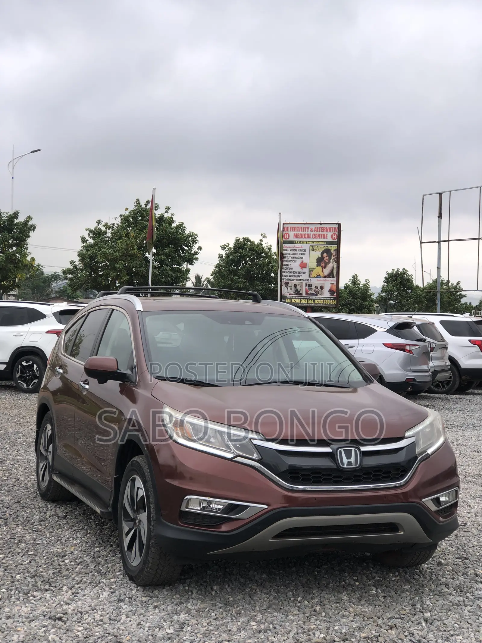 Honda CR-V Touring 4dr SUV AWD (2.4L 4cyl CVT) 2015 Brown