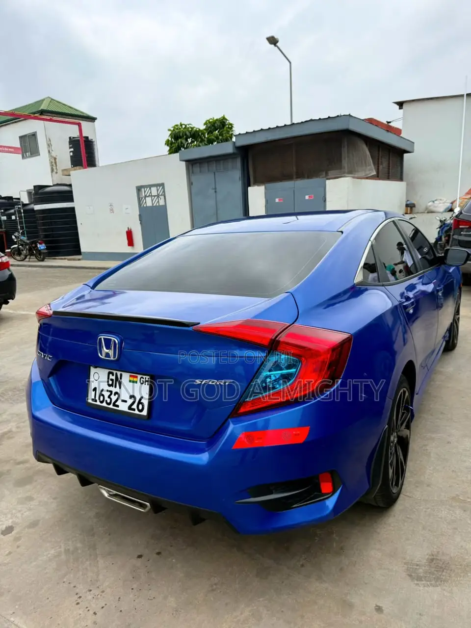 Honda Civic Sport Sedan 2020 Blue