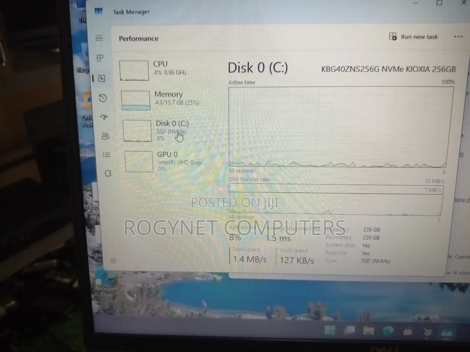 Laptop Dell Latitude 5520 16GB Intel Core i5 SSD 256GB