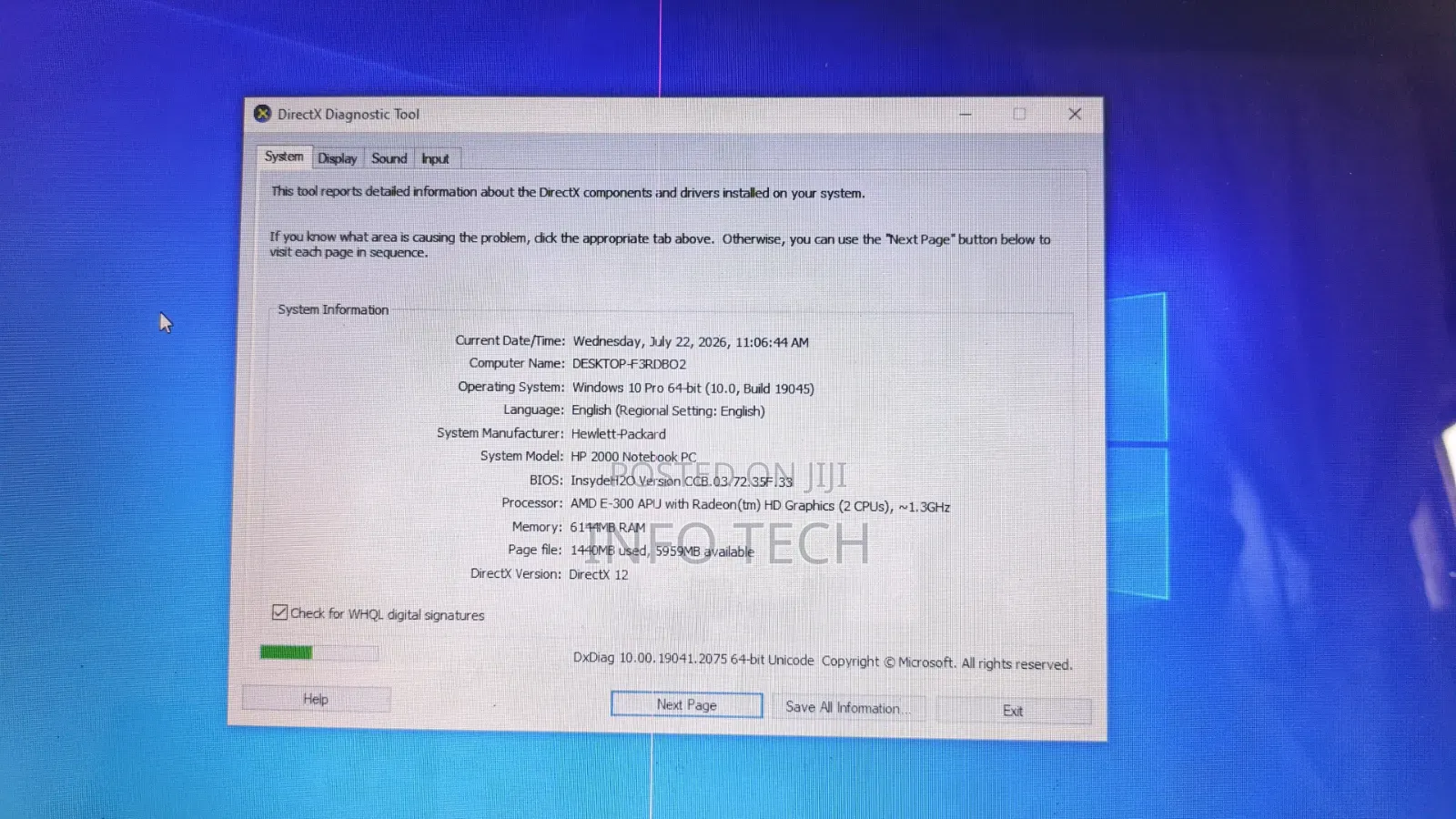 Laptop HP Stream Notebook 6GB AMD HDD 512GB