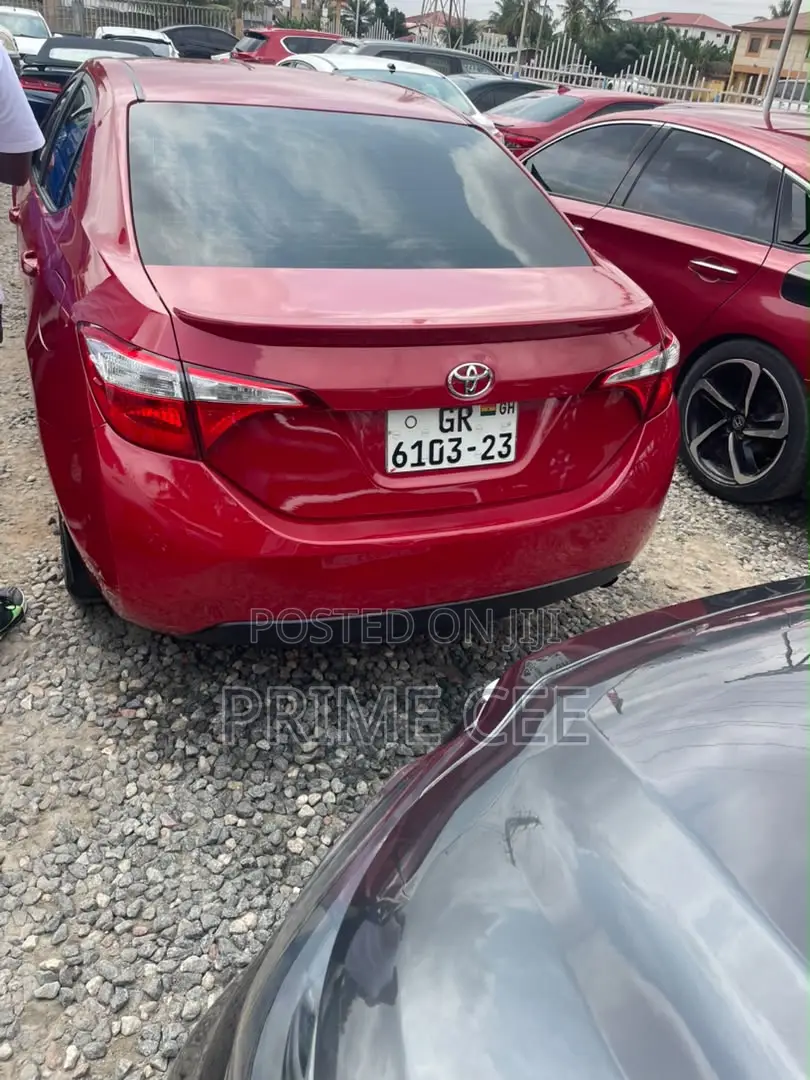 Toyota Corolla 2016 Red