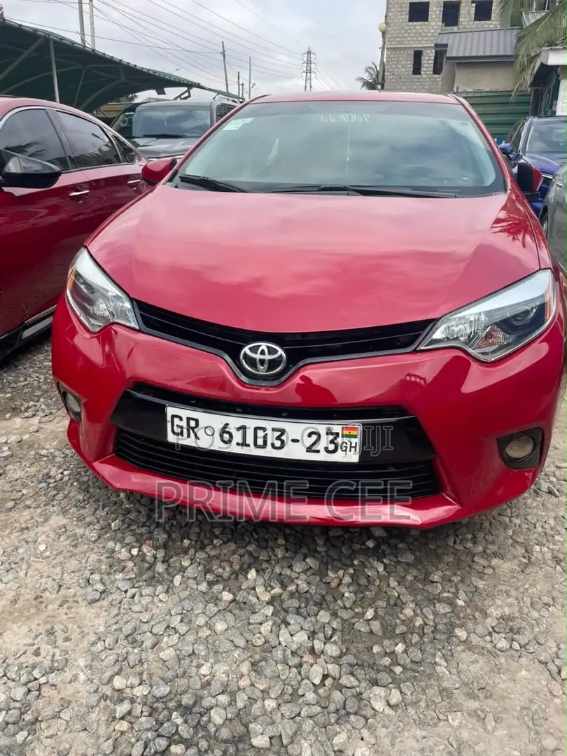 Toyota Corolla 2016 Red