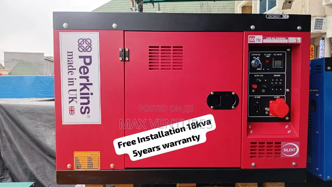 Perkins 18kVA Generator – Perfect for Commercial Use 18kva