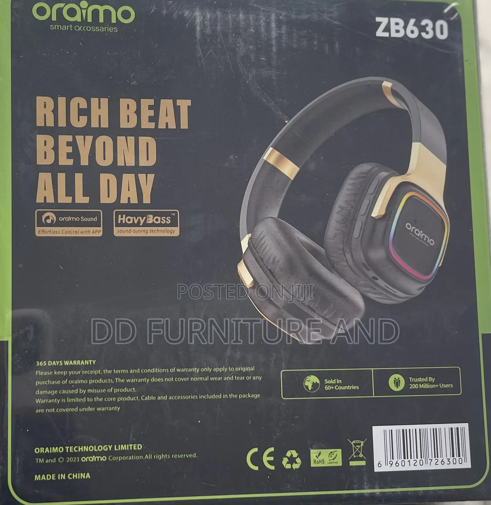 Original Oraimo Z630 Headset