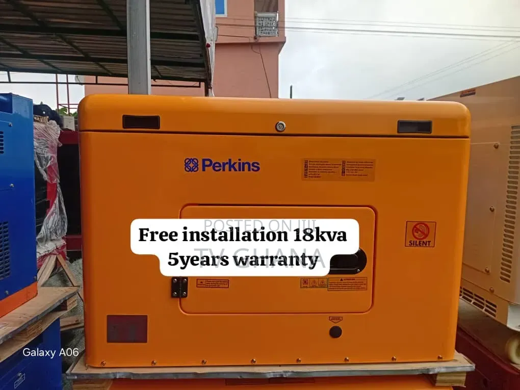 Perkins 18kVA Silent Diesel Genset – UK Imported18kva
