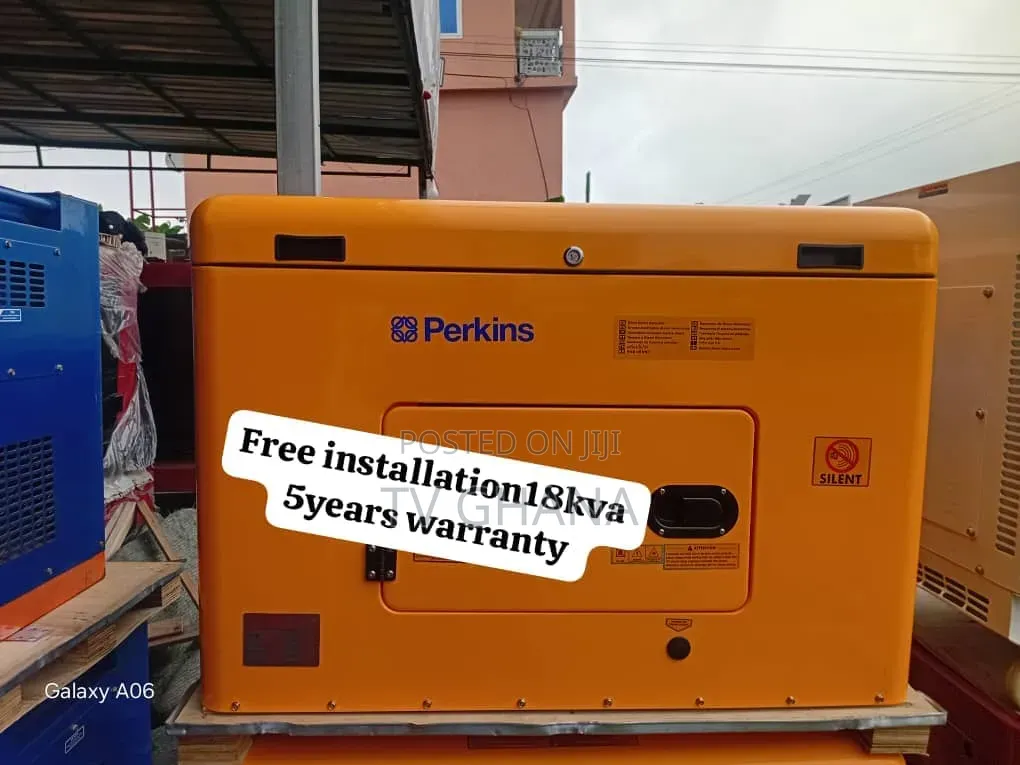 Perkins 18kVA Silent Diesel Genset – UK Imported18kva