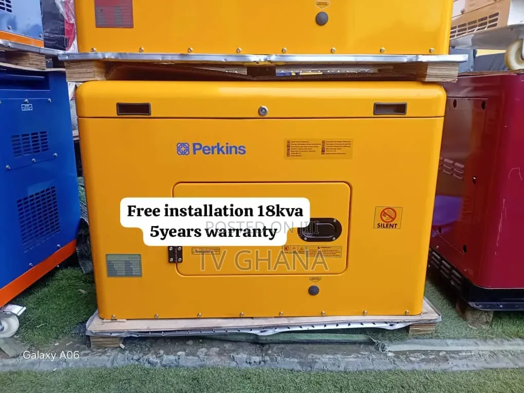 Original Perkins 18kVA Power Generator – 3 Phase 18kva