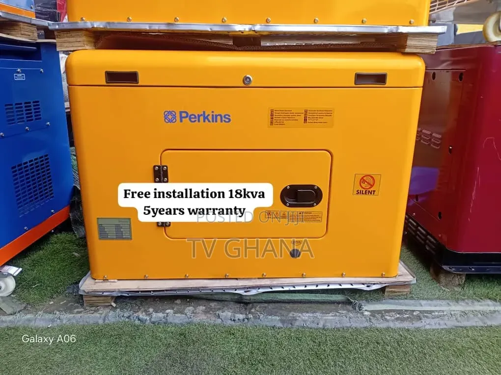 Original Perkins 18kVA Power Generator – 3 Phase 18kva