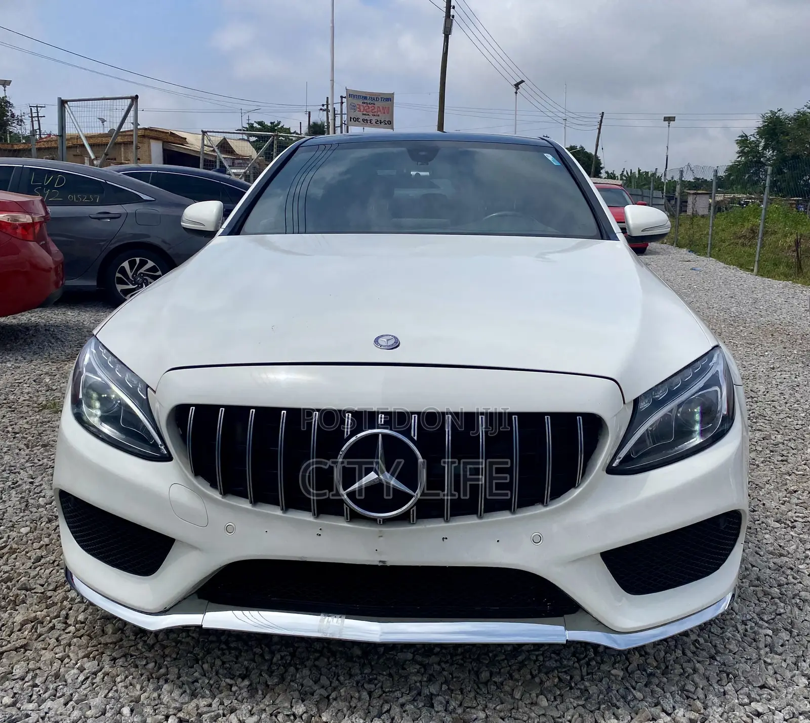 Mercedes-Benz C300 Sport 4dr AWD 4Matic Sedan (2.0L 4cyl 7A) 2015 White