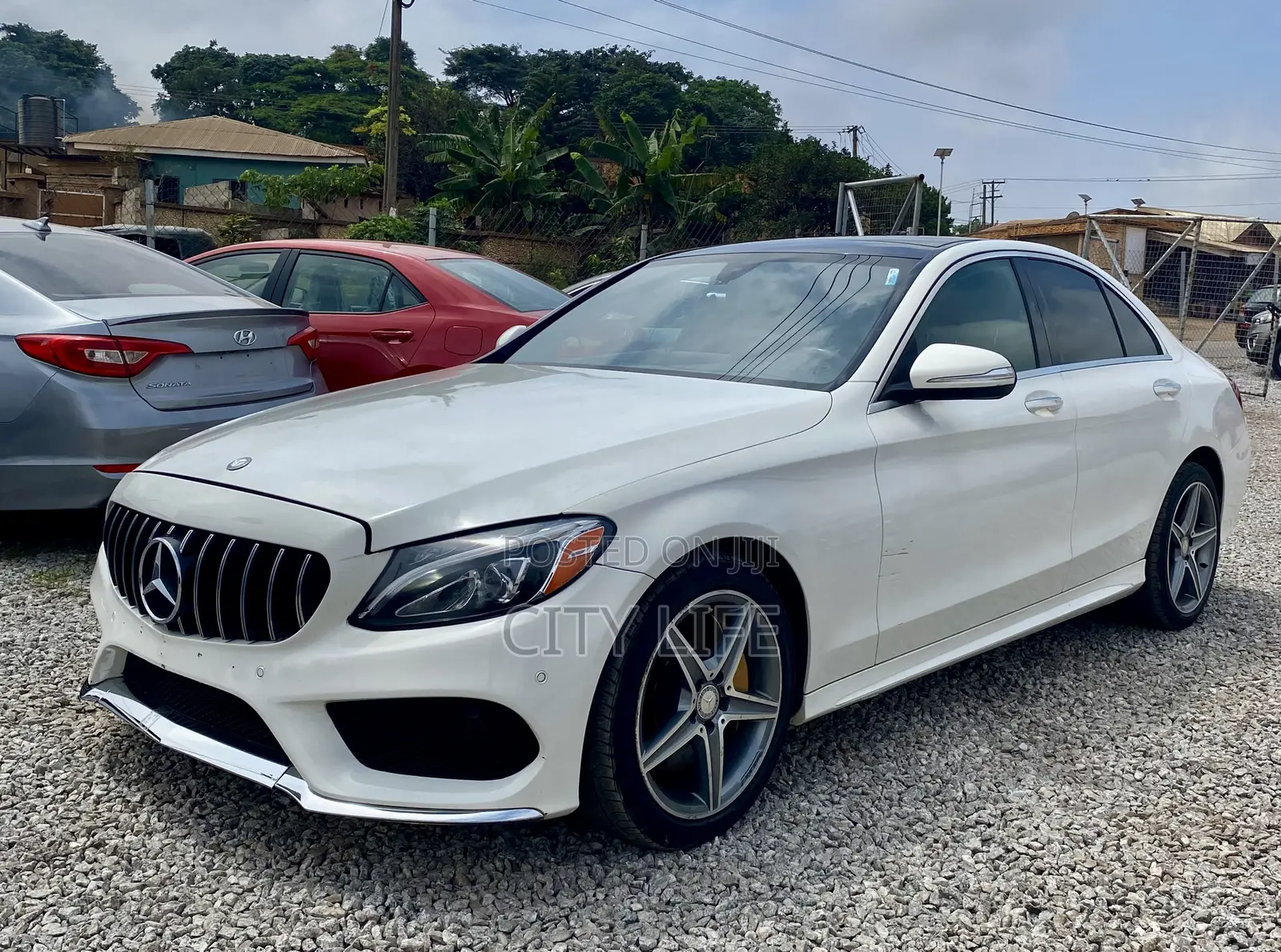 Mercedes-Benz C300 Sport 4dr AWD 4Matic Sedan (2.0L 4cyl 7A) 2015 White