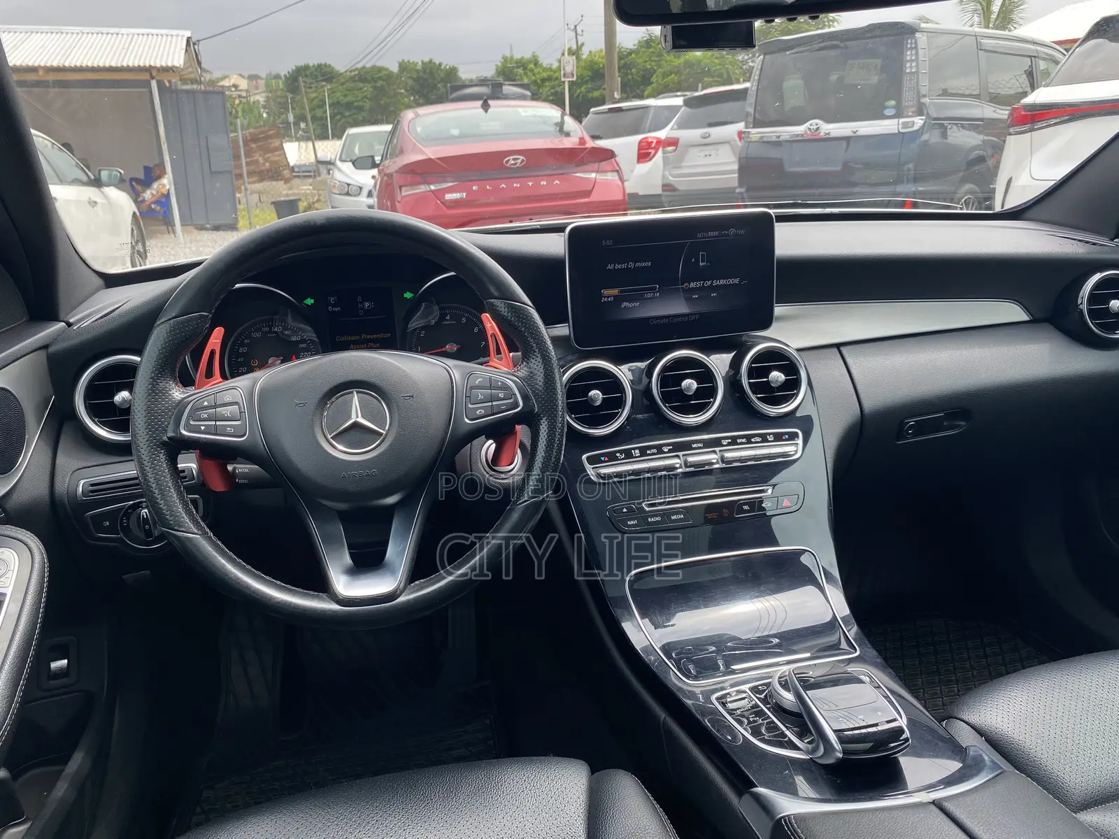 Mercedes-Benz C300 Sport 4dr AWD 4Matic Sedan (2.0L 4cyl 7A) 2015 White