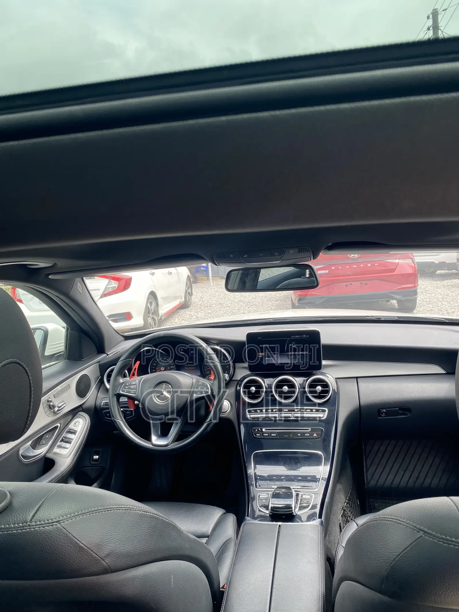 Mercedes-Benz C300 Sport 4dr AWD 4Matic Sedan (2.0L 4cyl 7A) 2015 White