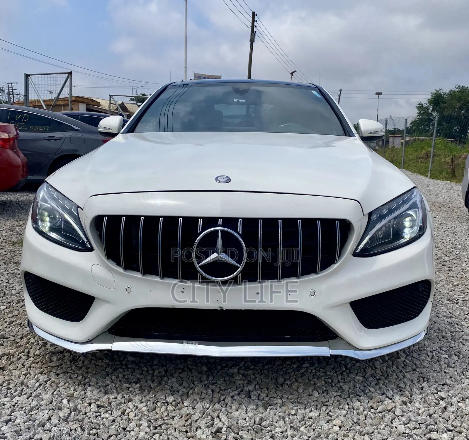 Mercedes-Benz C300 Sport 4dr AWD 4Matic Sedan (2.0L 4cyl 7A) 2015 White