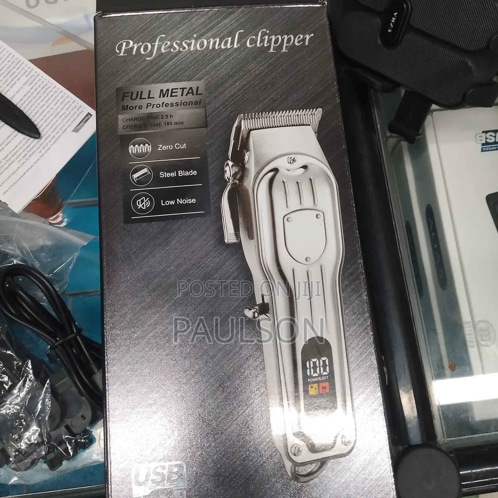 Professional Cordless Hair Clipper