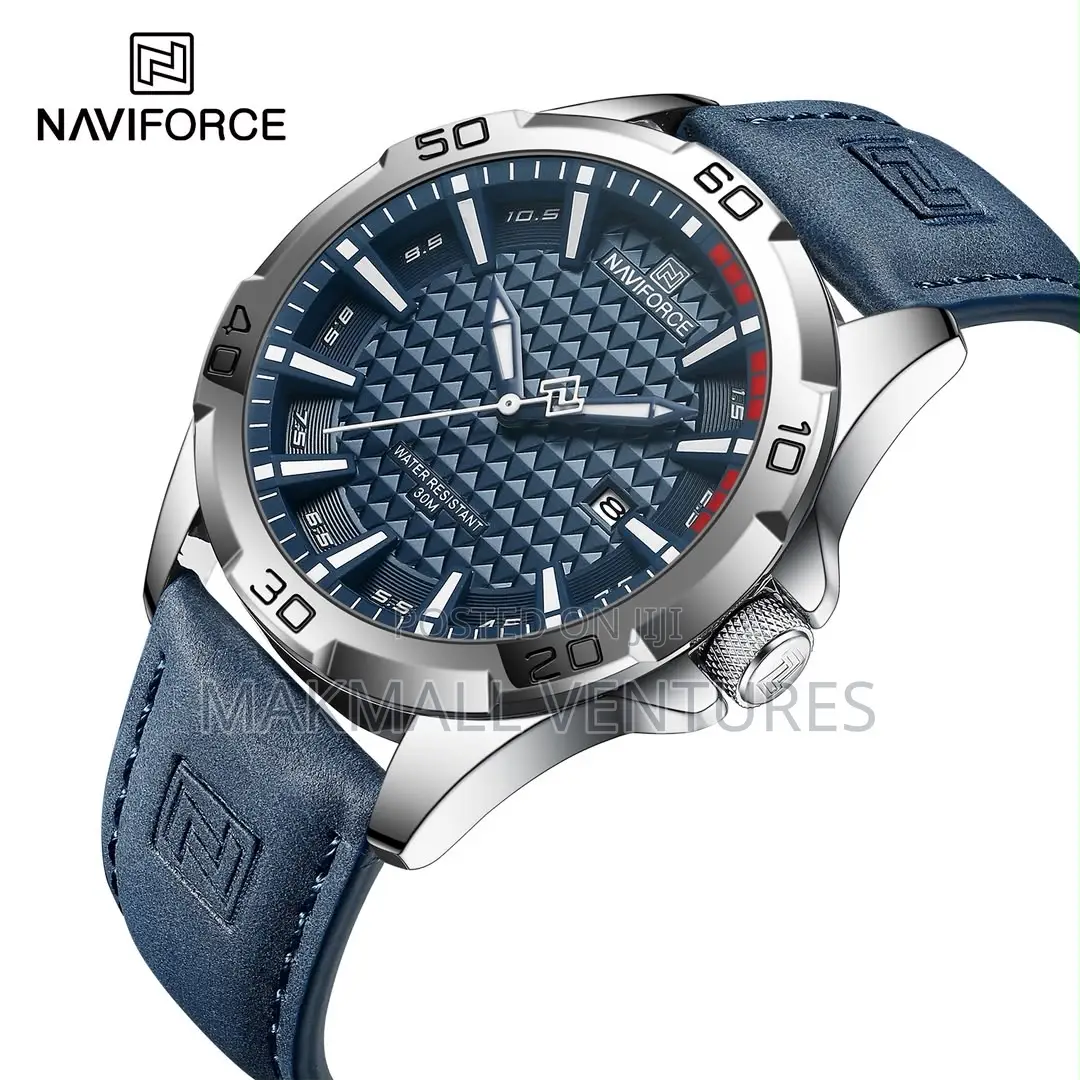 Naviforce Men Leather Watch (NF 8023)