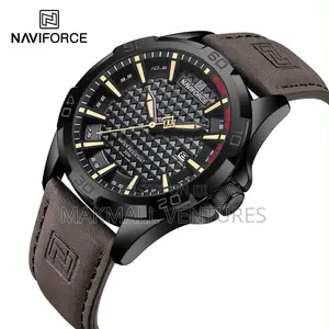 Naviforce Men Leather Watch (NF 8023)