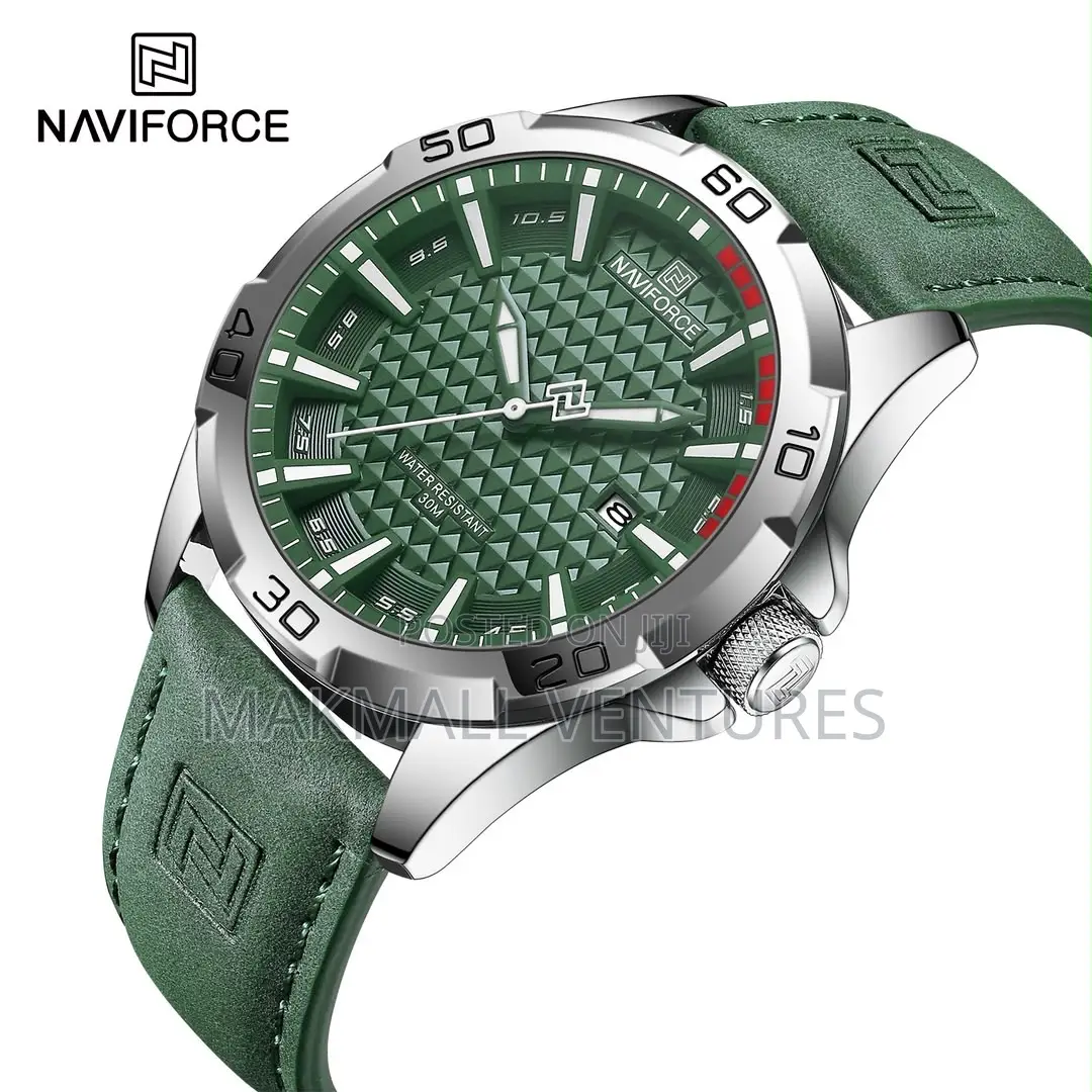 Naviforce Men Leather Watch (NF 8023)
