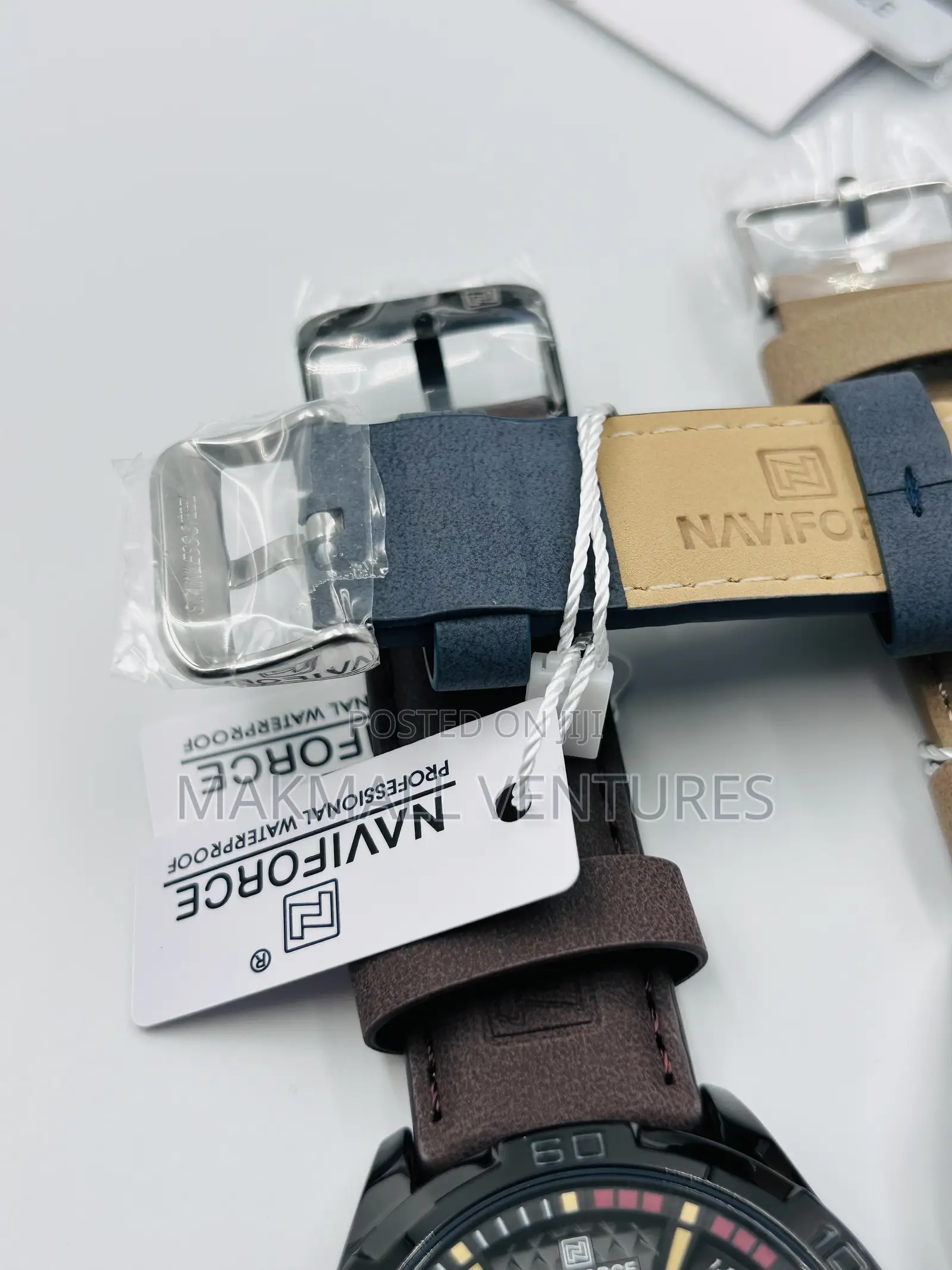 Naviforce Men Leather Watch (NF 8023)