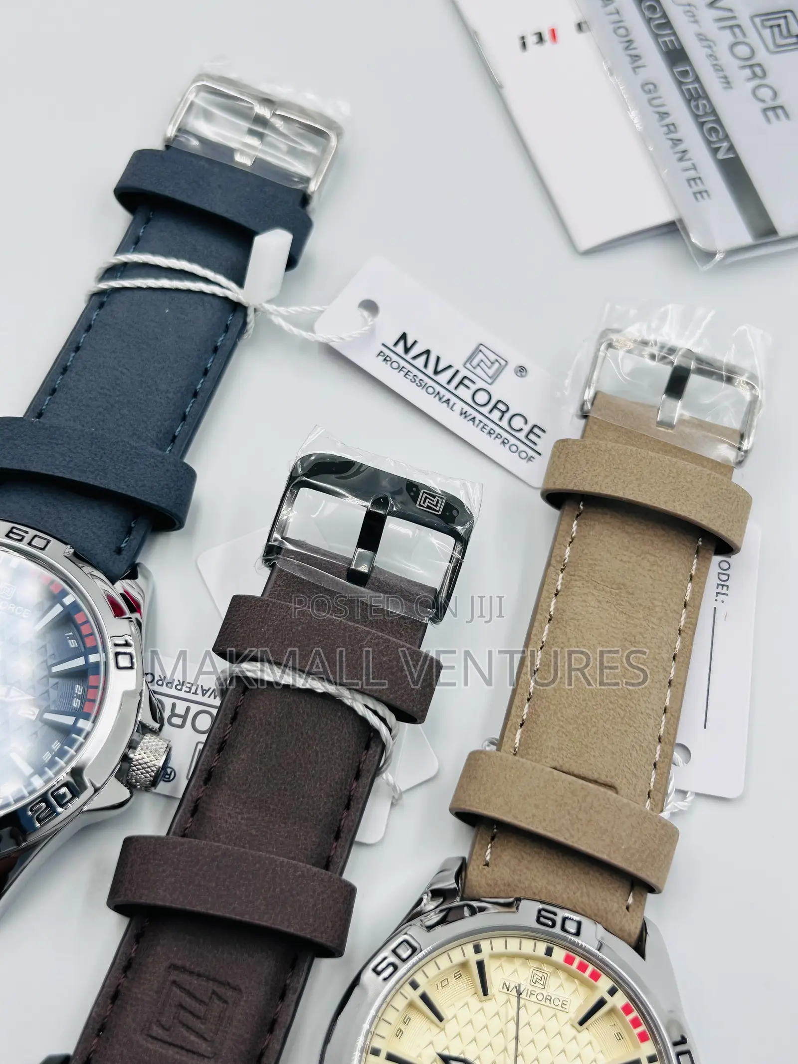 Naviforce Men Leather Watch (NF 8023)