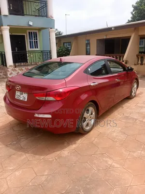 Hyundai Elantra 2013 Red