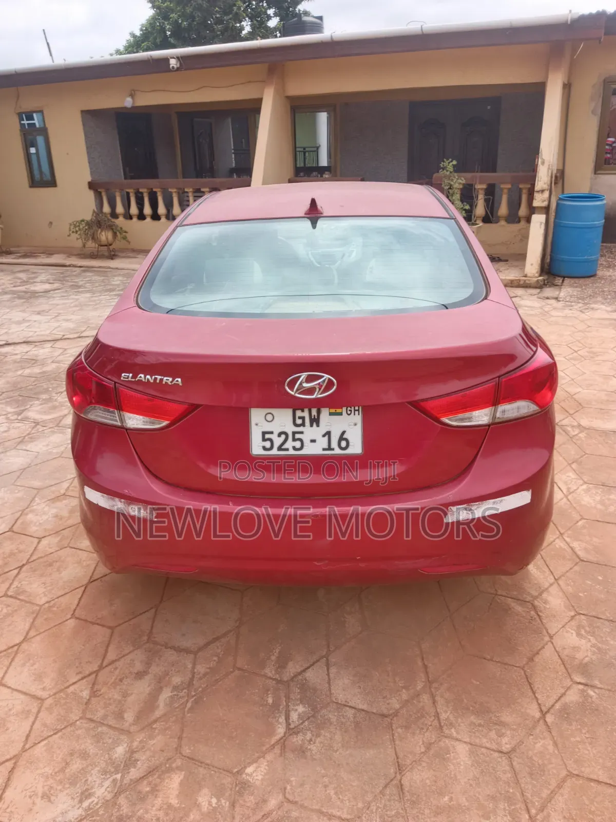 Hyundai Elantra 2013 Red