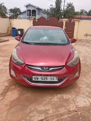 Hyundai Elantra 2013 Red