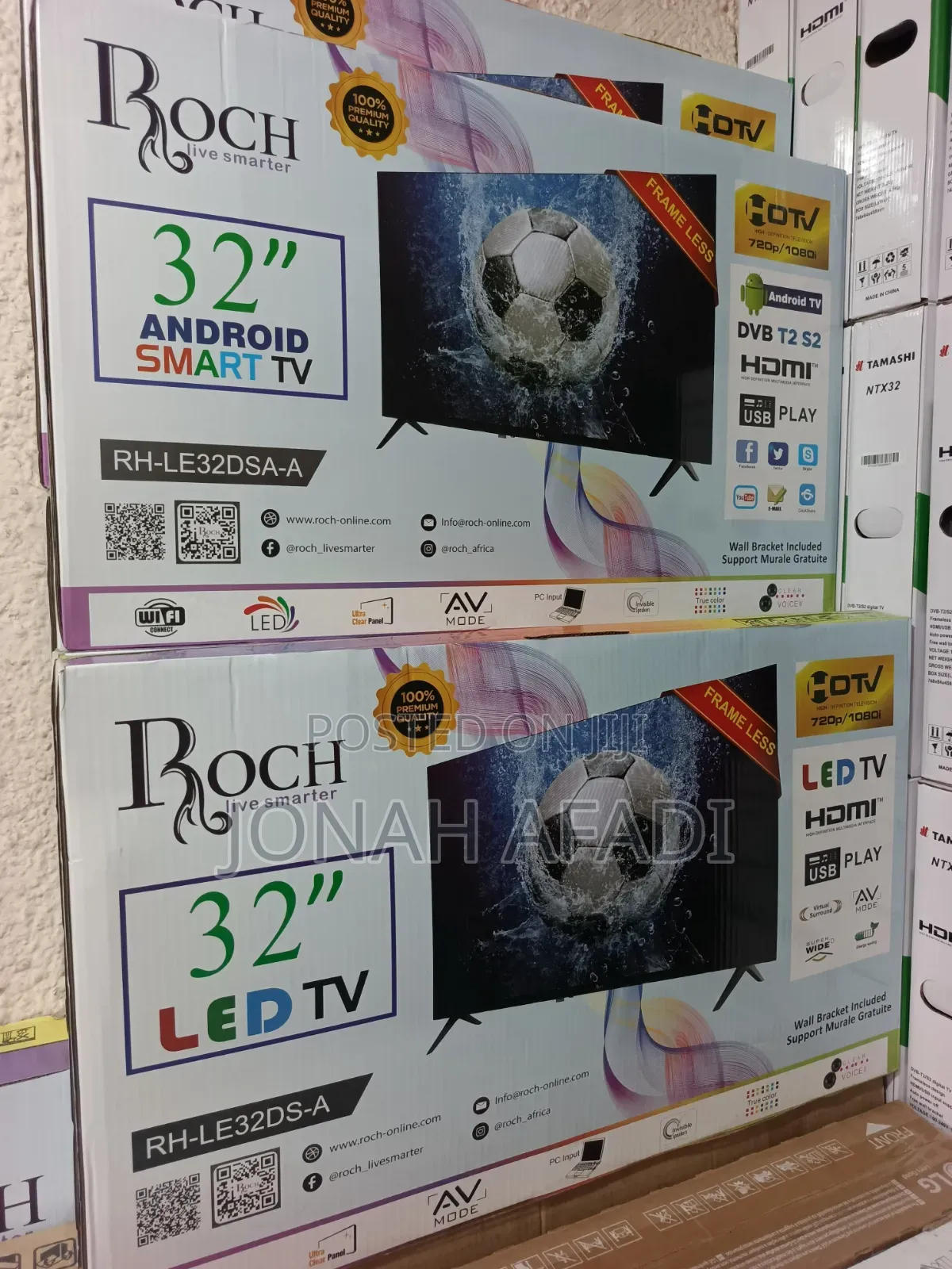 Roch 55′′ LED Smart Android UHD TV