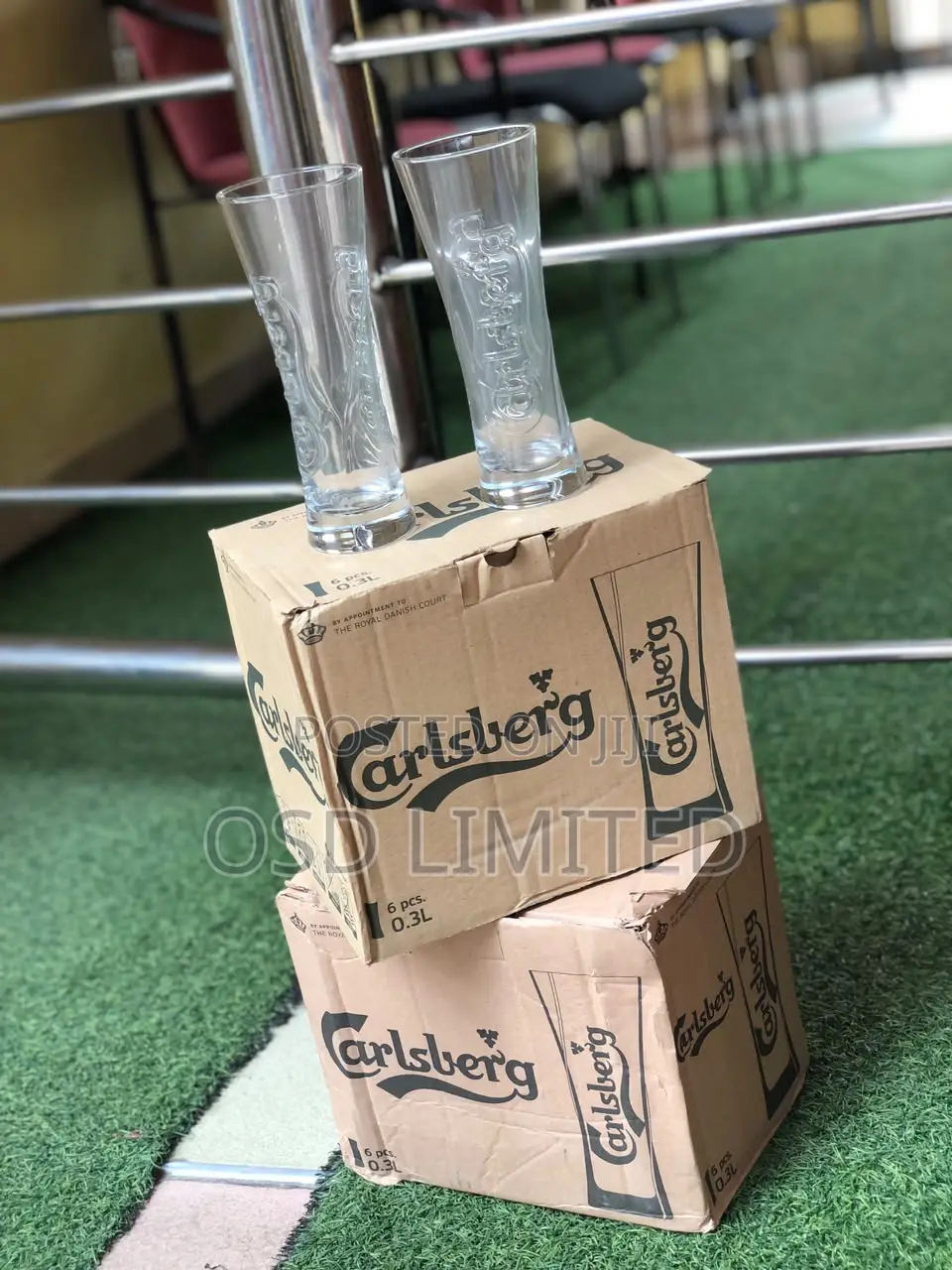 Upgrade Your Chalice With Calsberg Glass Cup
