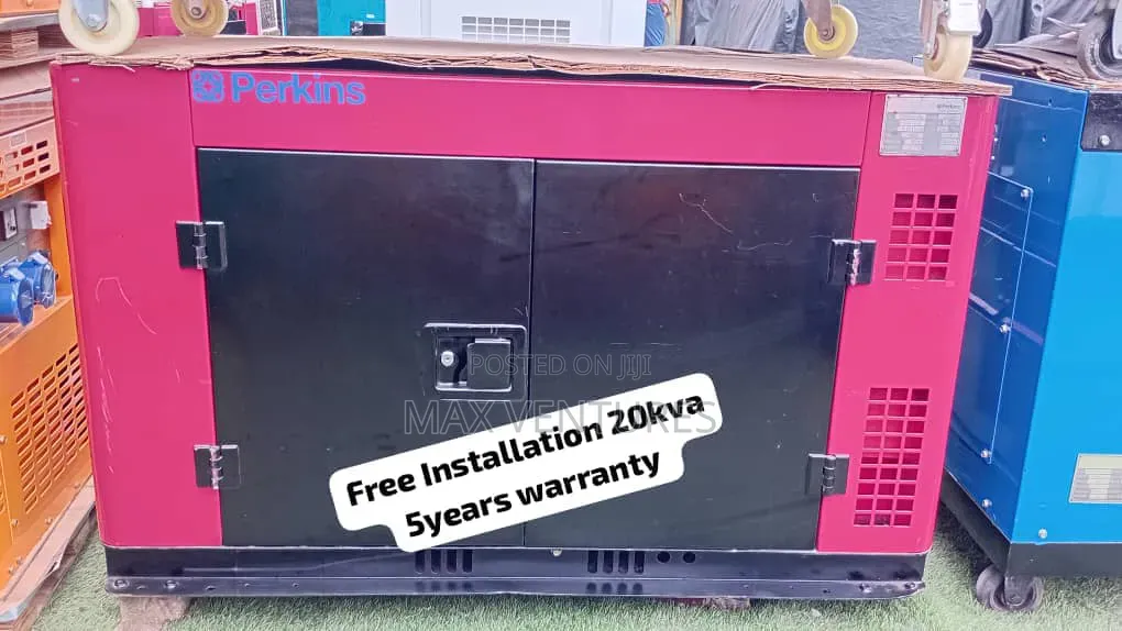Perkins 20kVA Silent Diesel Generator – For Immediate Delivery 20kva
