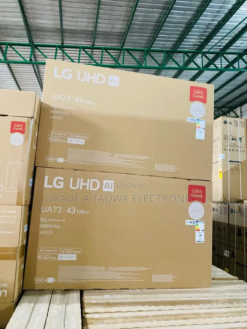 "Full Uhd Smart LG 43-Inch Led TV