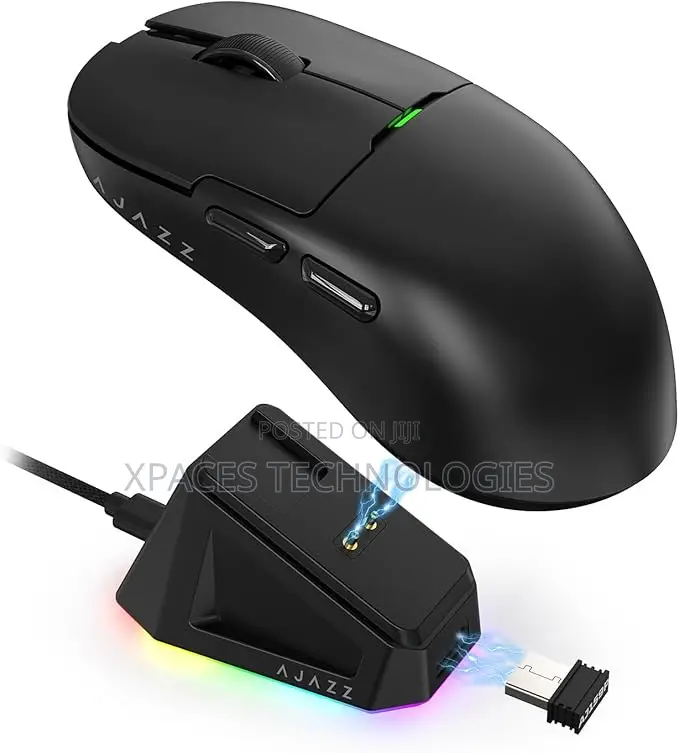 Gaming/Office Wireless Mouse Ajazz AJ159 Dual Mode 2.4g/USB-C 56g