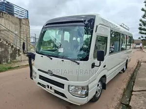 New Toyota Coaster 2025 White