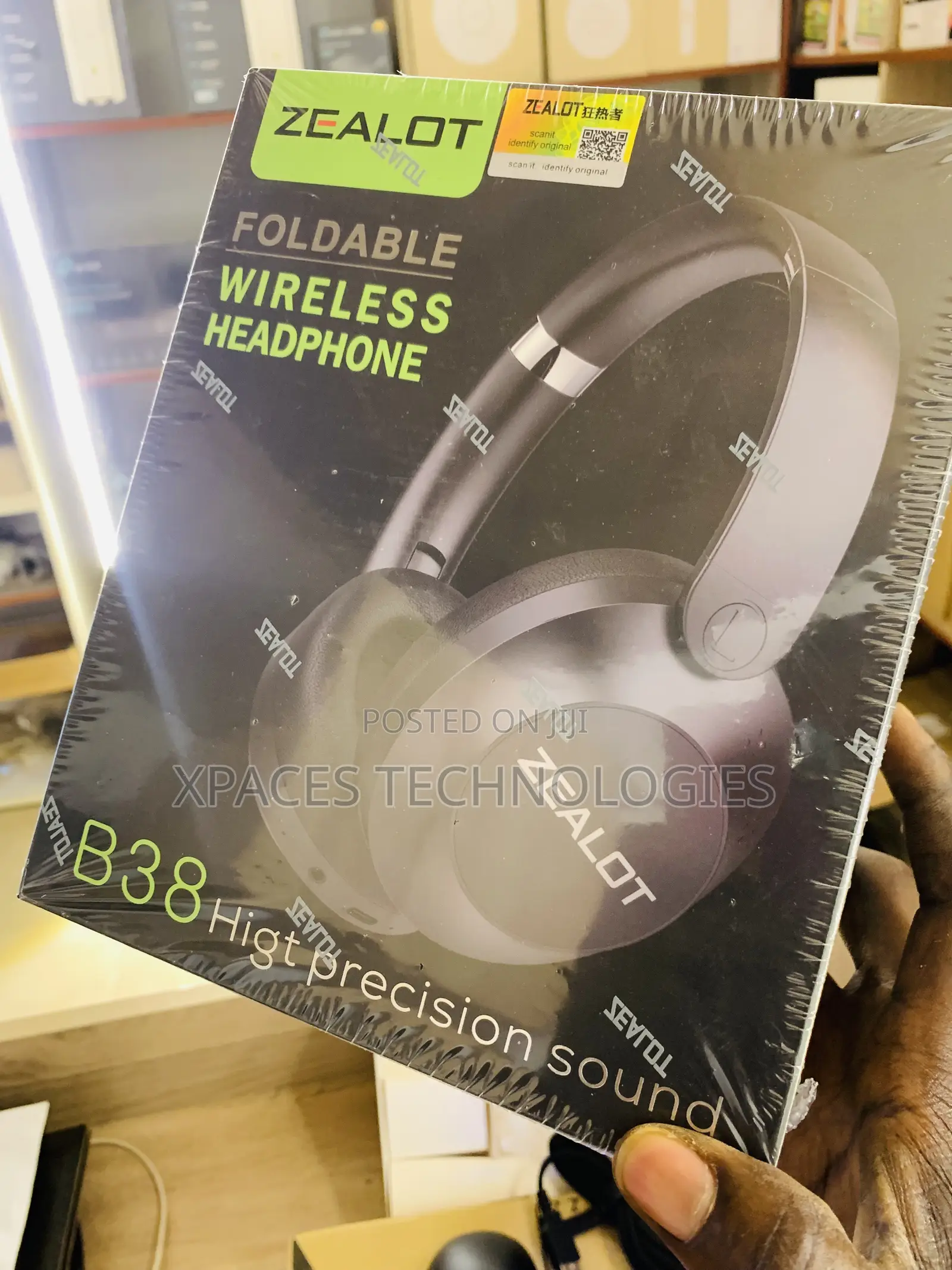 Zealot B38 Foldable Bluetooth Wireless Headphone With Ai Headset