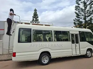 New Toyota Coaster 2025 White