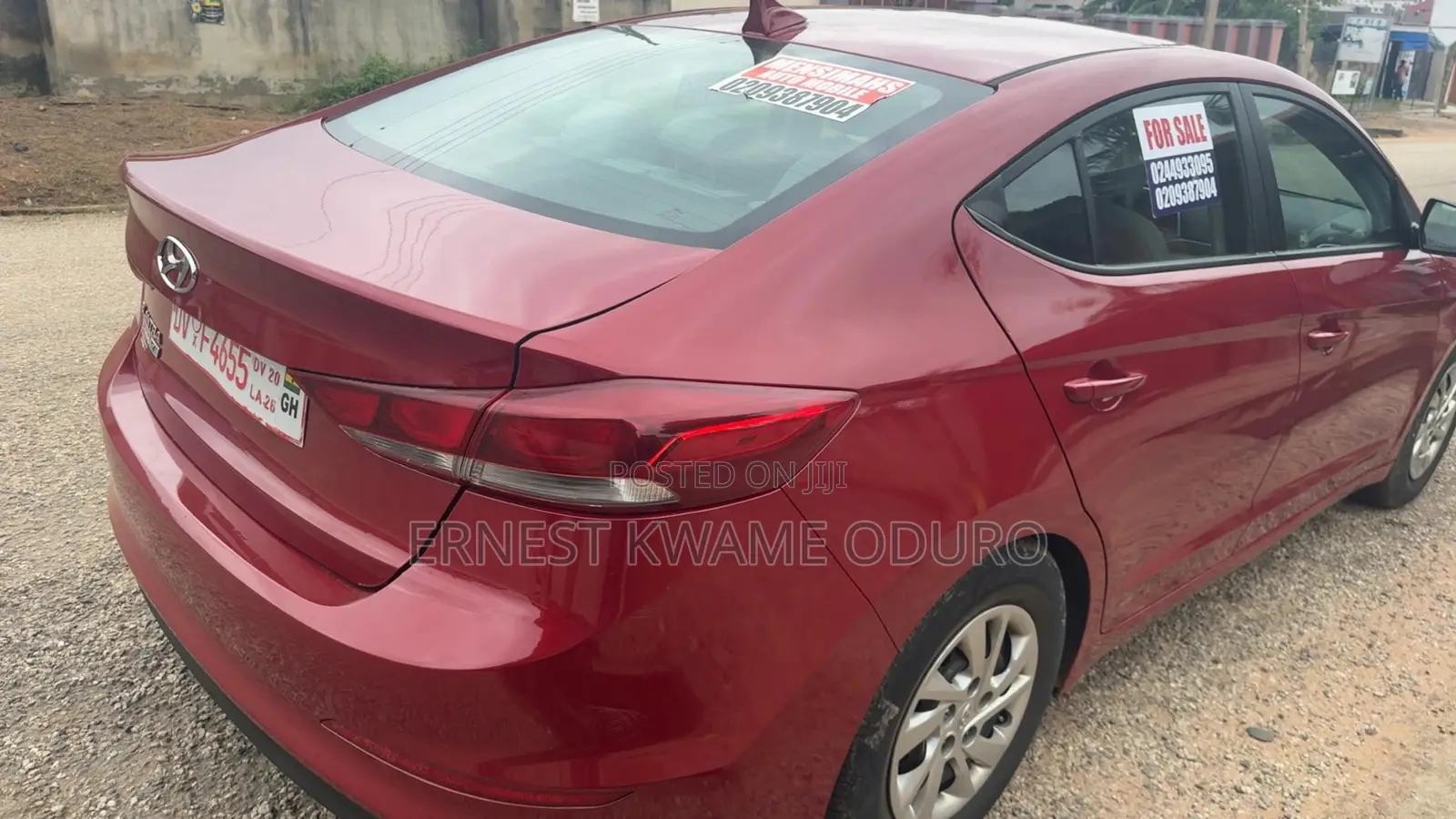 Hyundai Elantra SE Sedan FWD (2.0L 4cyl 6M) 2017 Red