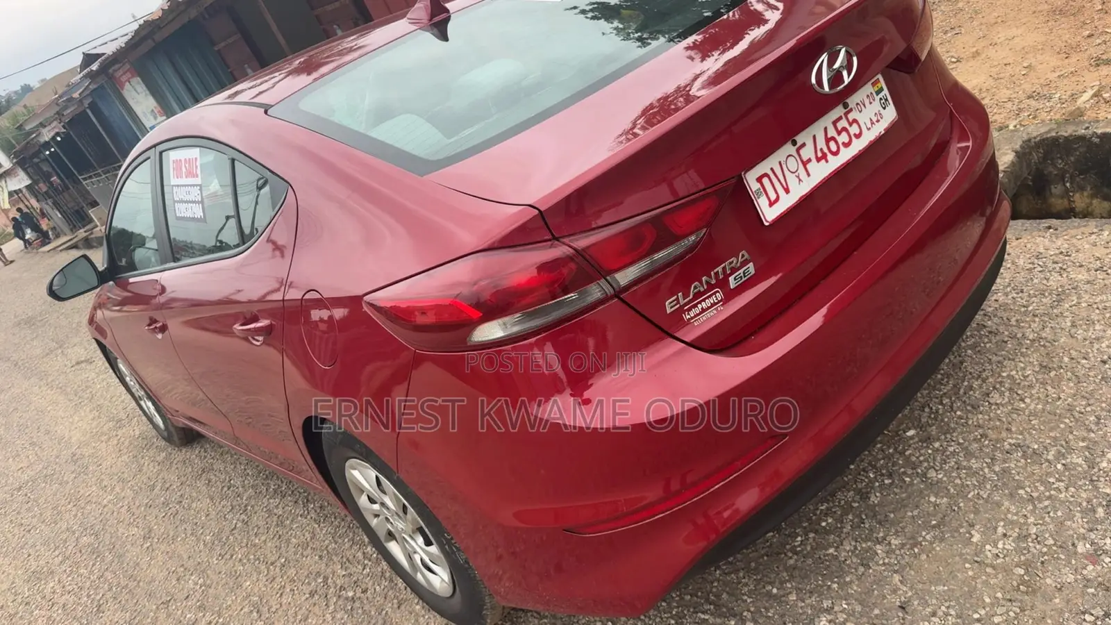 Hyundai Elantra SE Sedan FWD (2.0L 4cyl 6M) 2017 Red