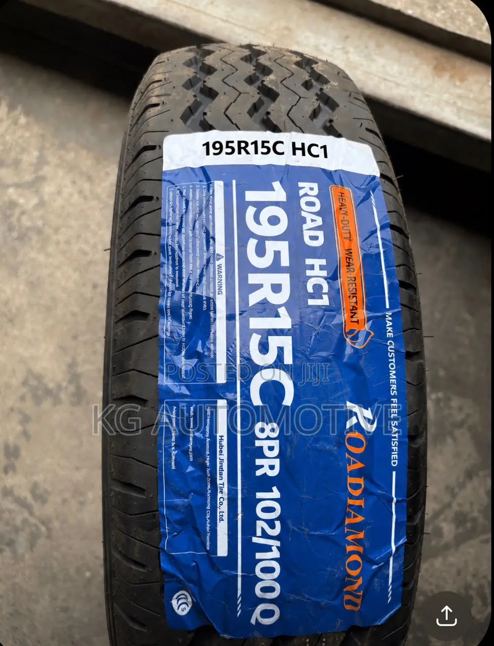 195r15C Tyre