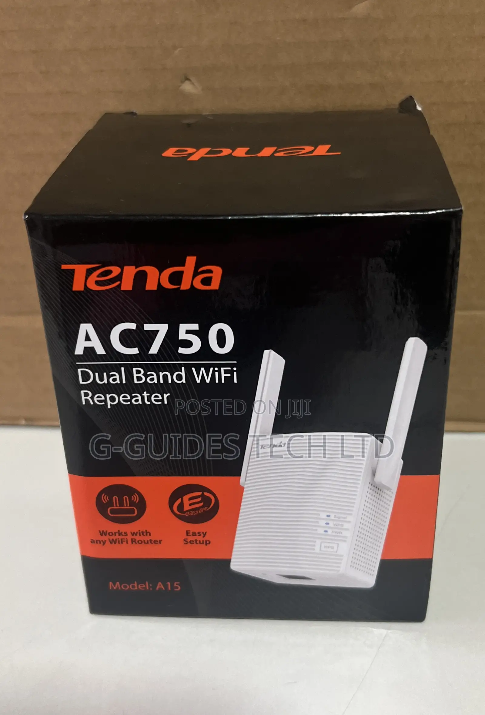 Tenda Ac750 Dual-Band WiFi Repeater, Tenda Ac750 Range Extender A15