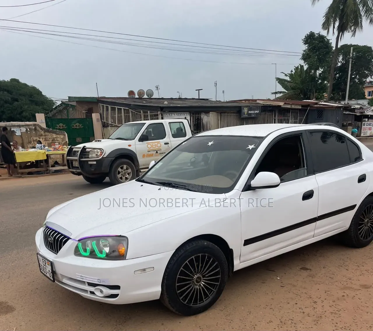 Hyundai Elantra GT 2002 White