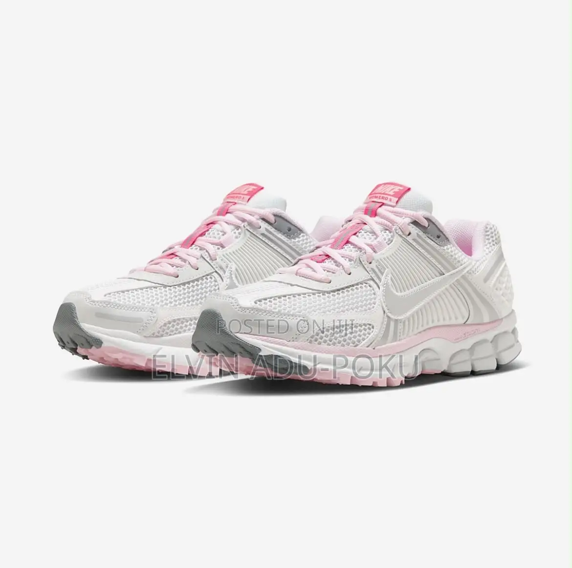 Nike Zoom Vomero 520 Trainers “ White | Pink “ Sneakers