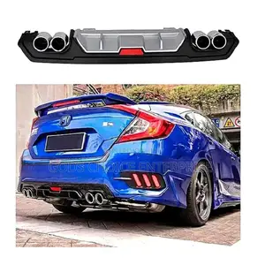 Back Bumper Lip or Diffuser Civic 2018-2019-2020
