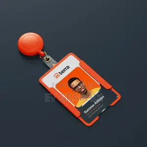 Keyholder With Nice Branding , Poly Bags, Sticker Print, Name Tag, ID
