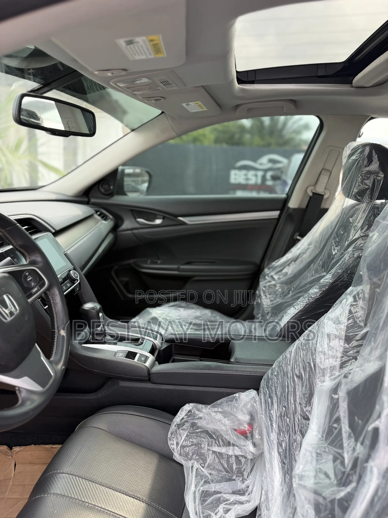 Honda Civic EX-L Sedan 2018 Gray