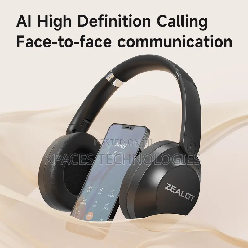Zealot B38 Foldable Bluetooth Wireless Headphone With Ai Headset