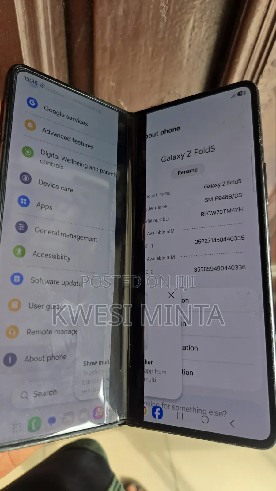 Samsung Galaxy Z Fold 5 512 GB Black