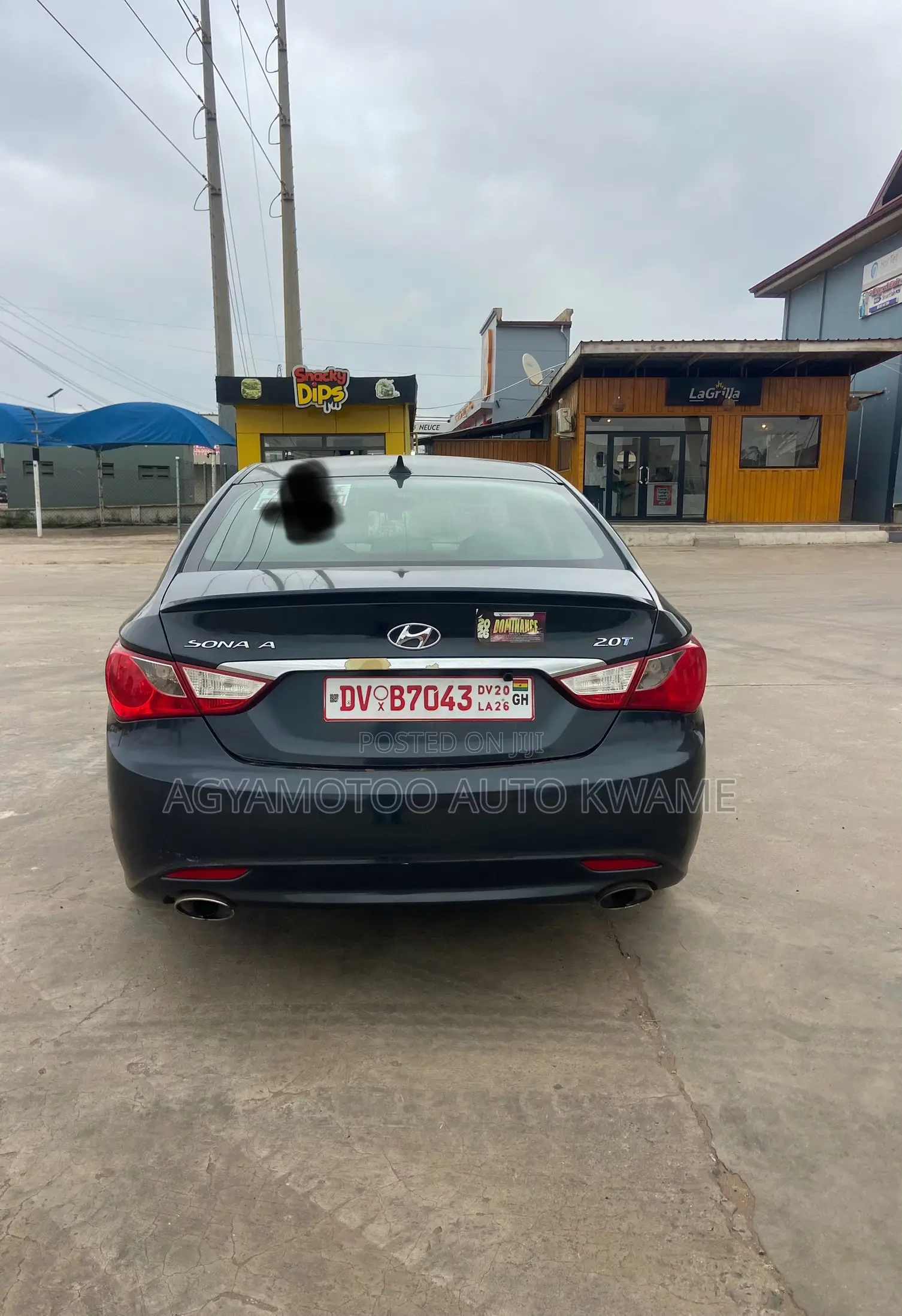 Hyundai Sonata SE 2.0T Sedan FWD (2.0L 4cyl 6A) 2013 Black